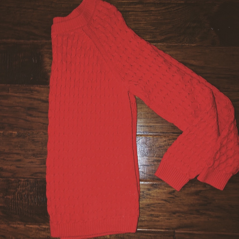 Old navy tomato red sweater